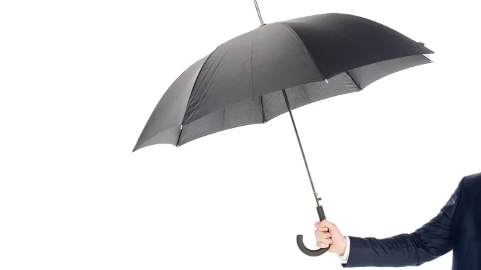 What makes an umbrella the perfect advertising medium?