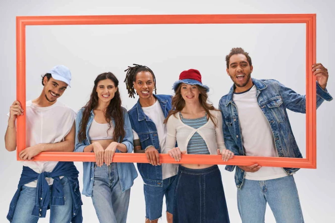 How does printed promotional clothing help a brand stand out in the crowd?