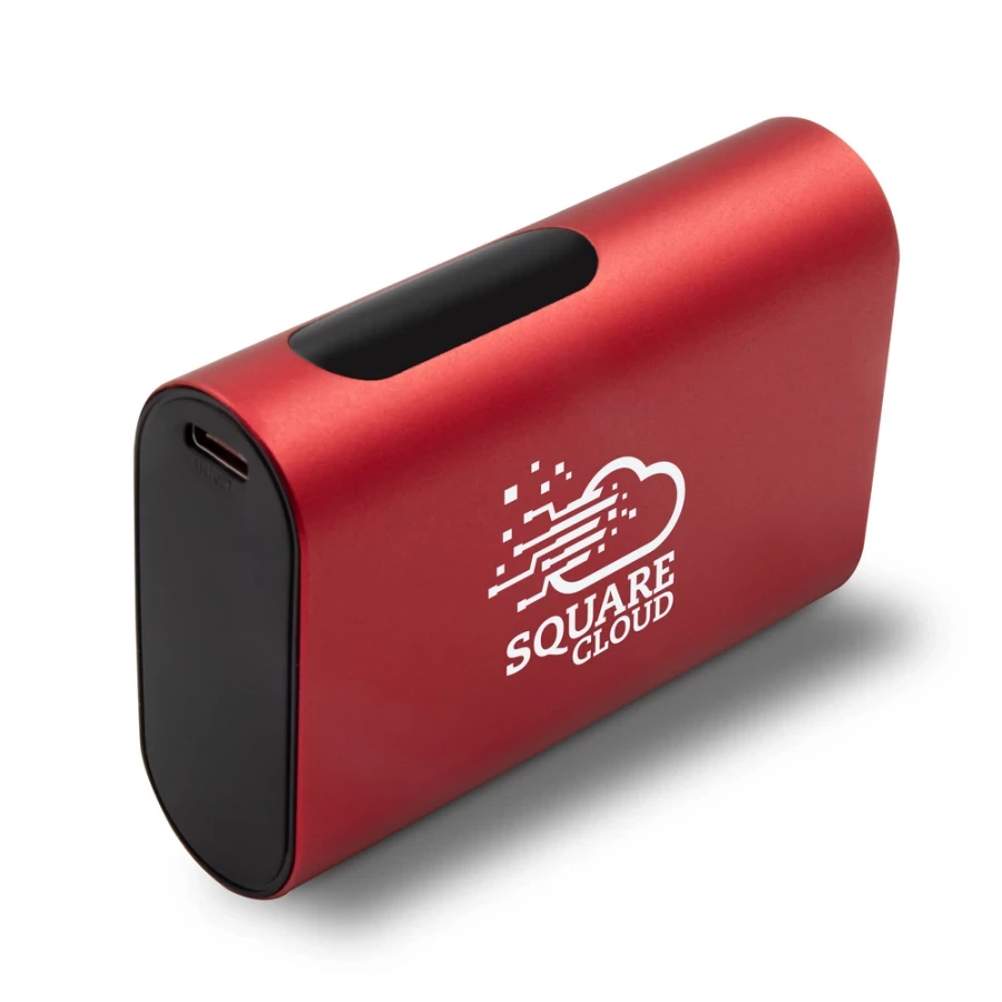 Power bank 10000 mAh Walt - red