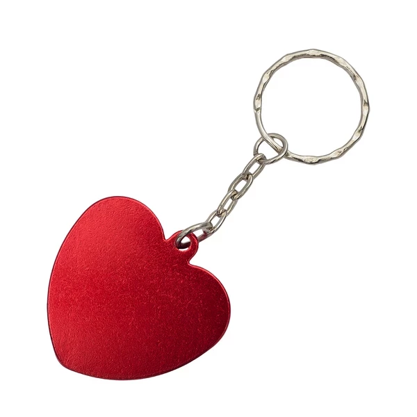 Amour key ring, red