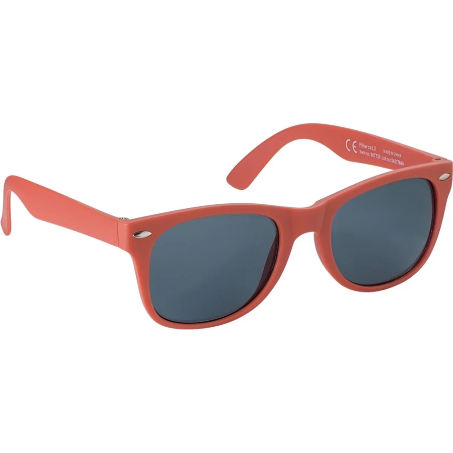 Sonny sunglasses made from recycled PC – red