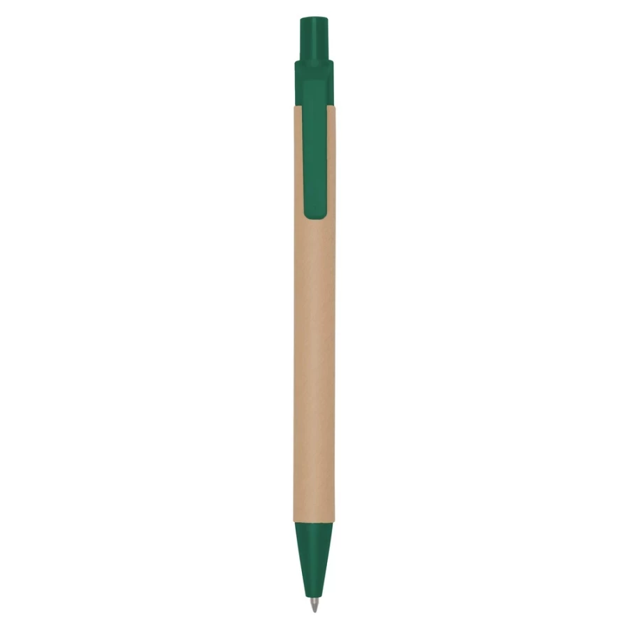 Recycled cardboard pen | Nicholas – Green