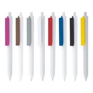 Comet White ballpoint pen - Green