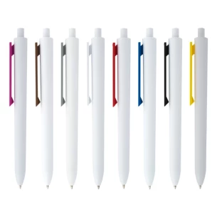 Comet White ballpoint pen - Green