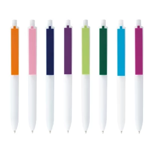Comet White ballpoint pen - Yellow