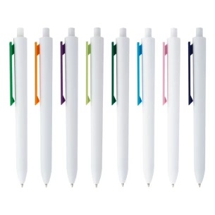 Comet White ballpoint pen - Yellow