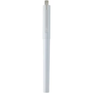 Recycled PET plastic gel pen - White
