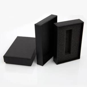 Cardboard memory stick box - Black