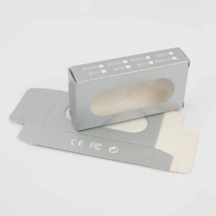Cardboard memory stick box - Silver