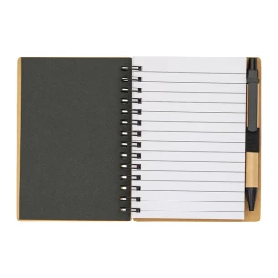 Smooth notebook Smile - Black