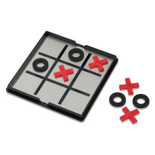 Magnetic tic-tac-toe game - Black