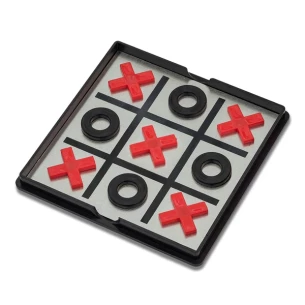 Magnetic tic-tac-toe game - Black