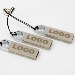 Flash drive Round 32Gb - Silver