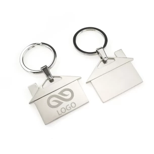 House keychain - Silver