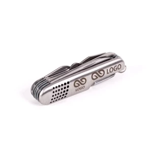 Steel 13-function pocket knife - Silver