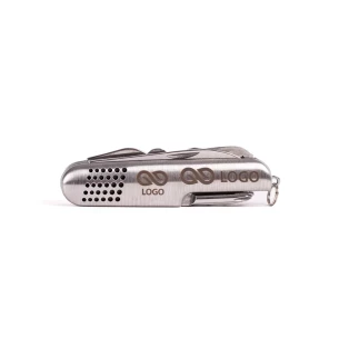 Steel 13-function pocket knife - Silver