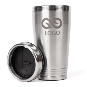 Prado 2 Steel Mug - Silver
