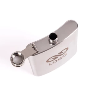 Hip Flask 200ml - Silver