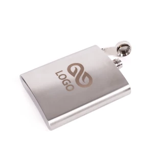 Hip Flask 200ml - Silver
