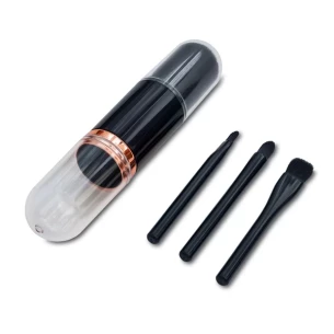 Make-up brushes in Bella case - Black