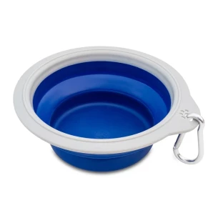 Doggie collapsible dog bowl - Blue