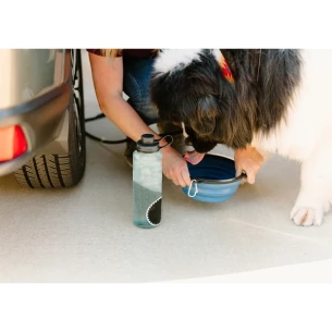 Doggie collapsible dog bowl - Blue