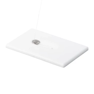 Mirror with dental floss Looky - White