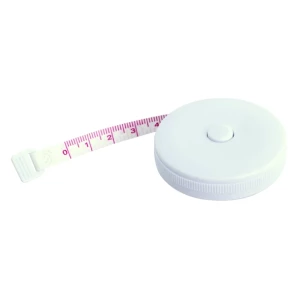 Tailorfit roll measure 1.5 m - White