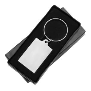 Visibile metal key ring - Silver