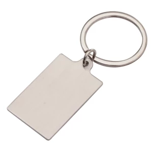 Visibile metal key ring - Silver
