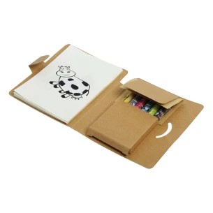 Happy colouring set - Brown