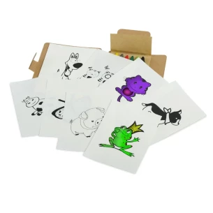 Happy colouring set - Brown