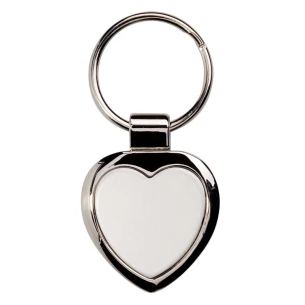 Stout Heart metal key ring - Silver