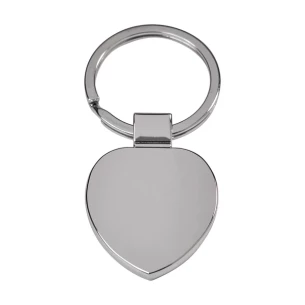 Stout Heart metal key ring - Silver