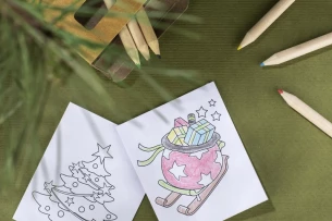 SANTI coloring pencils