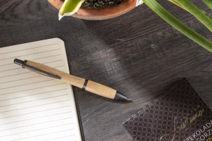 SIGO bamboo pen - Brown