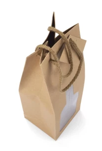 GABA wine bag - Brown