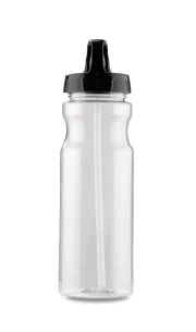 TRANCE straw bottle - Black