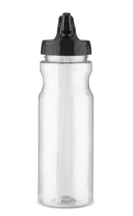 TRANCE straw bottle - Black