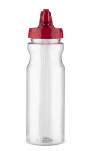 TRANCE straw bottle - Red