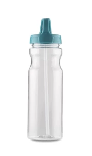 TRANCE straw bottle - Blue