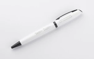 RIO ballpoint pen in case - White