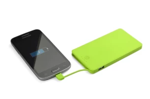 Power bank VIVID 4000 mAh - Bright Green