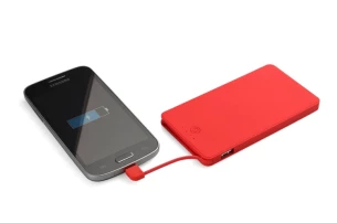 VIVID 4000 mAh power bank - Red