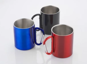 CAMP mug with carabiner - Red