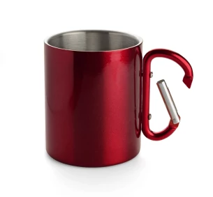 CAMP mug with carabiner - Red
