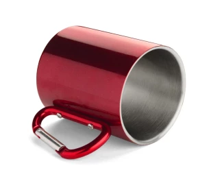 CAMP mug with carabiner - Red