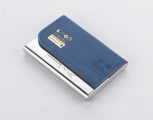 Business card holder TIVAT - Navy blue