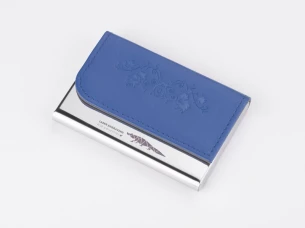 Business card holder TIVAT - Navy blue