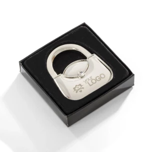LADY purse hanger - Silver